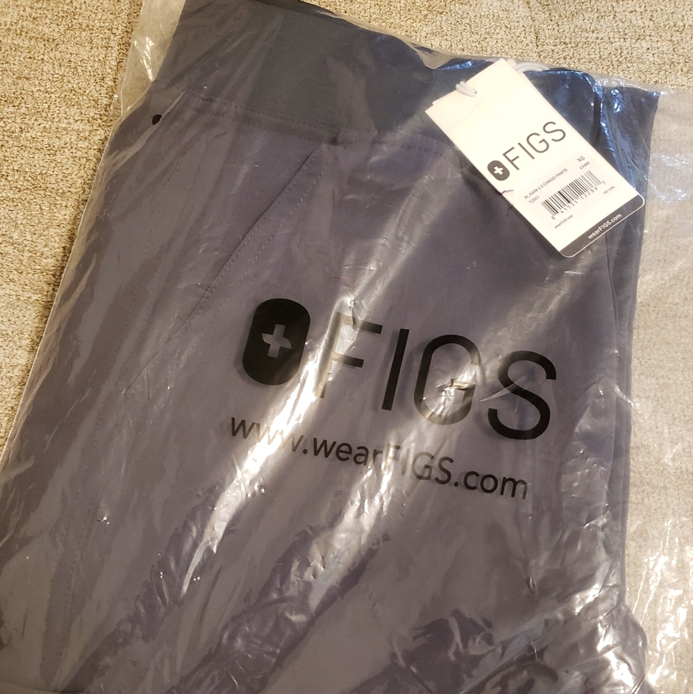 CHARCOAL Men's Axim scrub pants. Limited edition